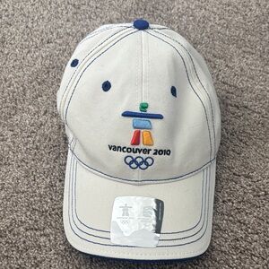 Vancouver 2010 Olympic Cream Cap